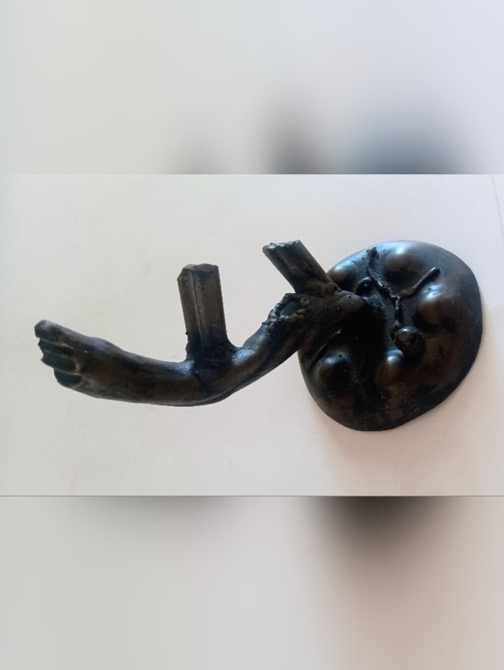 Cast Metal Tree Branch Wall Hook